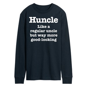 Men's - Instant Message - Huncle Long Sleeve Graphic T-Shirt - 1 of 4