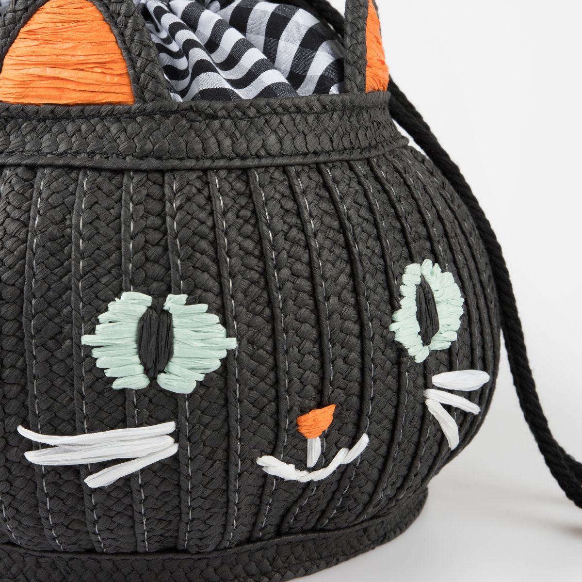 Meri Meri Trick Or Treat Cat Basket Bag (Pack of 1) - thumbnail 4
