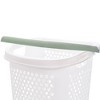 Home Logic Rolling Laundry Hamper White : Target