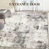 coucheta Machine Washable Area Rugs, Modern Abstract Soft Low Pile Non-Slip Stain Resistant Accent Carpet, for Living Room, Bedroom, Dining Room - 3 of 4