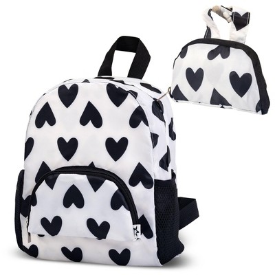 Tiny Twinkle Toddler Lightweight Backpack with Waterproof Closure and Easy Fold-Up Pouch