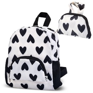 Tiny Twinkle Toddler Lightweight Backpack with Waterproof Closure and Easy Fold-Up Pouch - 1 of 4