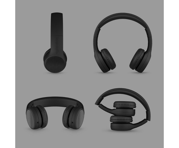 LilGadgets Connect+ STYLE Kids Wired Headphones - Black