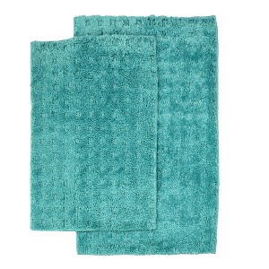 The Lakeside Collection 2-Pc. Soft Sensations Waffle Micropoly Bath Set - 1 of 4