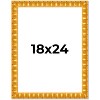 PosterPalooza | 18x24 Bamboo Picture Frame, UV Acrylic, 4 Finishes - Brown, Black, Gold, and Natural - 2 of 4