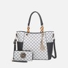 MKF Collection Merlina Circular Print Women’s Tote Bag with matching Wallet by Mia K - 2 of 4