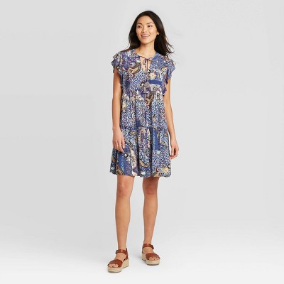 target blue floral dress