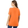 Woman Within Perfect Short-Sleeve Crewneck Tee - 3 of 4