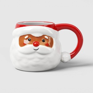 19oz Christmas Santa Mug - Wondershop™ - 1 of 3