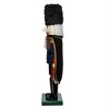 Kurt Adler Wooden Nutcracker Collection, Soldier Figurine in Black Hat, 36" - 3 of 4