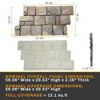 High-Density Polyurethane Faux Stone Siding Panels for Interior Exterior Decor Covering Rock Panel PU Stone - 2 of 4