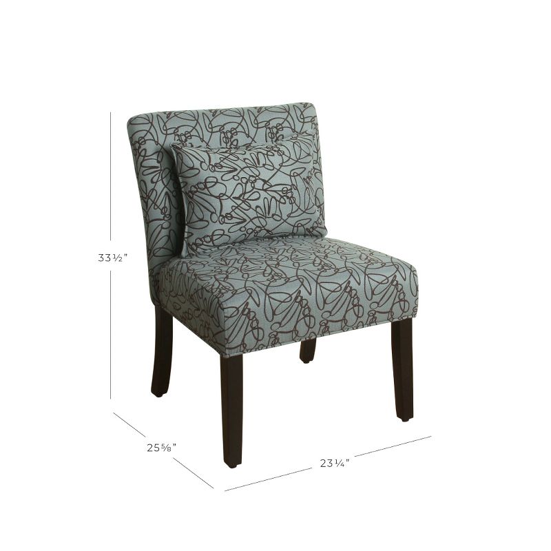 Parker Accent Chair with Pillow - HomePop, 2 of 8