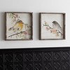 Wood Framed Watercolor Bird Plaque (Set of 2) - 2 of 4