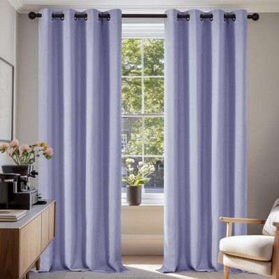 Deconovo Grommet Curtains 2 Panels, Thermal Insulated, 38"W