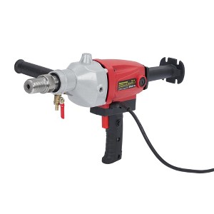 Core Drill, Handheld 2-Speed 1500W - 4in Max Wet Diamond Coring Rig with 2in Bit, Dual Fluorescent Levels for Concrete/Brick/Stone - 1 of 4