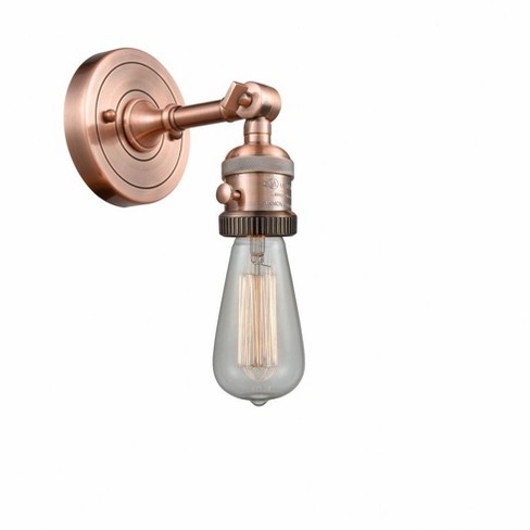 Innovations Lighting Bare Bulb 1 - Light Sconce in  Antique Copper - image 1 of 1