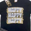 Women's Wo's Leopard Print Happy New Year Tee - Way Down South - 2 of 2