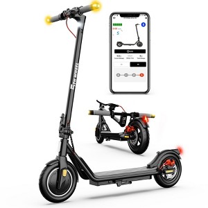 5TH WHEEL V20PRO Electric Scooter - 600W Peak, 18 mph, 12 Mile Range, 265 lbs Capacity, 10" Solid Tires, with Turn Signals - 1 of 4