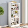 NicBex Wood Bookshelf with Storage Display Shelves Bookcases for Living Room Home Office - 2 of 4