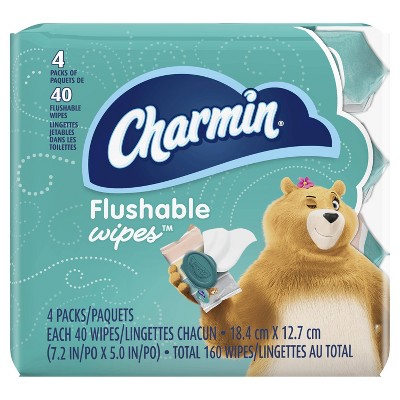 flushable baby wipes target