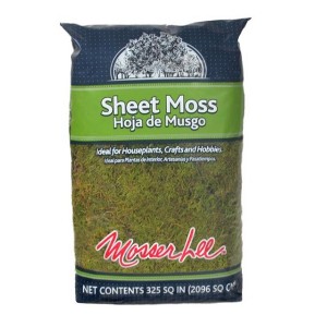 Mosser Lee Natural Green Sheet Moss, Ideal for Houseplants and Crafts, 325 sq in - 1 of 2