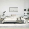 Bed Frame Dark Gray Velvet (100% polyester), plywood, engineered wood - 4 of 4