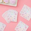 Blue Panda 50 Pack Outer Space Paper Napkins, Galaxy Cocktails Napkins Decorations for Kids Birthday Party Decorations Supplies, Pink 5 In - 2 of 4
