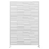 PexFix Outdoor Metal Privacy Screen Garden Fence in Shine Pattern - 3 of 4
