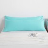 2 Pack Brushed Microfiber Body Pillowcases, Super Soft Body Pillow Cover with Envelope Closure - NTBAY - 4 of 4