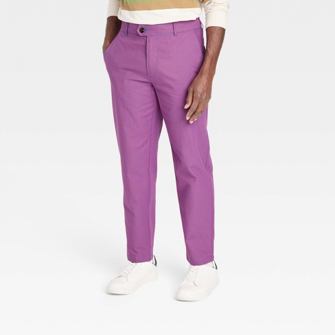 Houston White Adult Checkered Chino Pants - Purple : Target