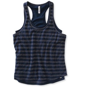 Aeropostale Womens Shimmer Stripe Tank Top - 1 of 1