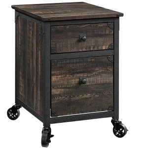 File Pedestal, Dark Oak finish - 1 of 1