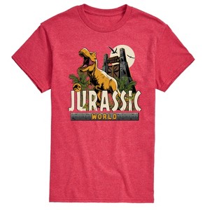 Men's - Jurassic Park - Jurassic World T Rex Short Sleeve Graphic T-Shirt - 1 of 4