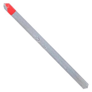 Diablo 1/8 in. X 2 in. L Carbide Tipped Tile and Stone Drill Bit 3-Flat Shank 1 pk - 1 of 3