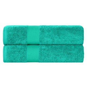 Modern Solid Classic Luxury Egyptian Cotton Towel Set by Blue Nile Mills - 1 of 4