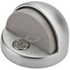 National Hardware Solid Brass w/Rubber Bumper Chrome Silver Door Stop Mounts to floor 1.75 in. - image 2 of 3