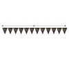 Beistle Metallic Congrats Grad Pennant Banner, 11" x 12', (2/Pkg) Multicolored - 4 of 4