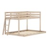 Now Furniture Low Bunk Bed for Kids, Twin over Full, Engineered Wood - 2 of 4