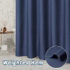 LunaLulinlk Waffle Weave Fabric Shower Curtain - 4 of 4