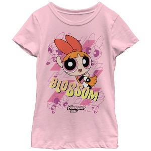 Girl's The Powerpuff Girls Blossom T-Shirt - 1 of 3