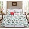 C&F Home Clover Bug Spring Floral Cotton Quilt Set  - Reversible and Machine Washable - 2 of 4