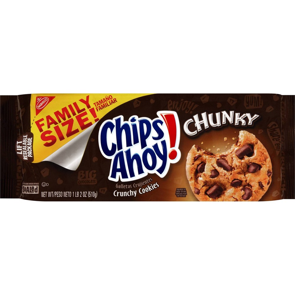 UPC 044000042035 Nabisco Chips Ahoy! Chunky Crunchy Cookies, 18 oz