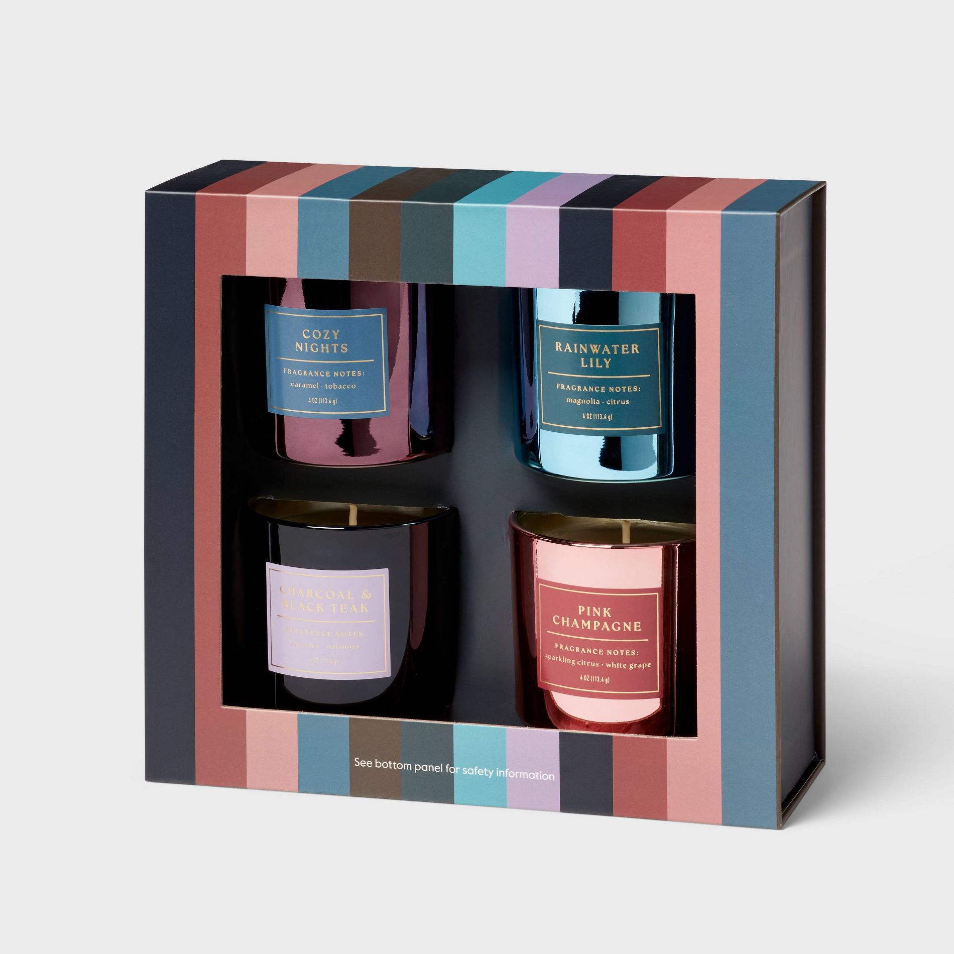 4pk Votive Discovery Candle Set - Threshold™