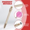 Unique Bargains 2BA Thread Aluminum Dart Shafts with Rubber Rings for Steel Tip 12 Pcs - 3 of 4