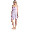 Casual Nights Women's Sleepwear Slip Nightgown Chemise Nighty - 2 of 4