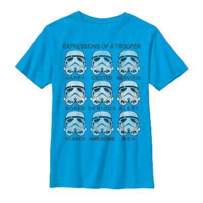 Boy's Star Wars Expressions of a Stormtrooper T-Shirt