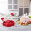 Attop Chicken Chopper, Large Chicken Breast Chopper Tool with 7-Inch Jaws - Cleaning Brush Silicone Pad, Dishwasher Safe, Non-Slip, BPA-Free - 2 of 4