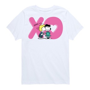 Boys' - Peanuts - Xo Schroeder Lucy Short Sleeve Graphic T-Shirt - 1 of 4