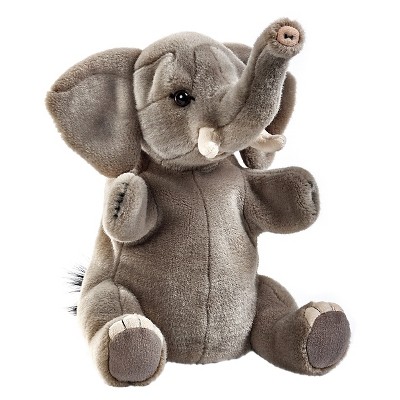 Lelly National Geographic Elephant Hand Puppet Plush Toy