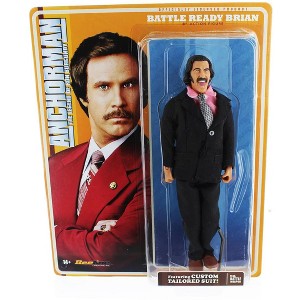Seven20 Anchorman 8-Inch Action Figure: Battle Ready Brian - 1 of 2